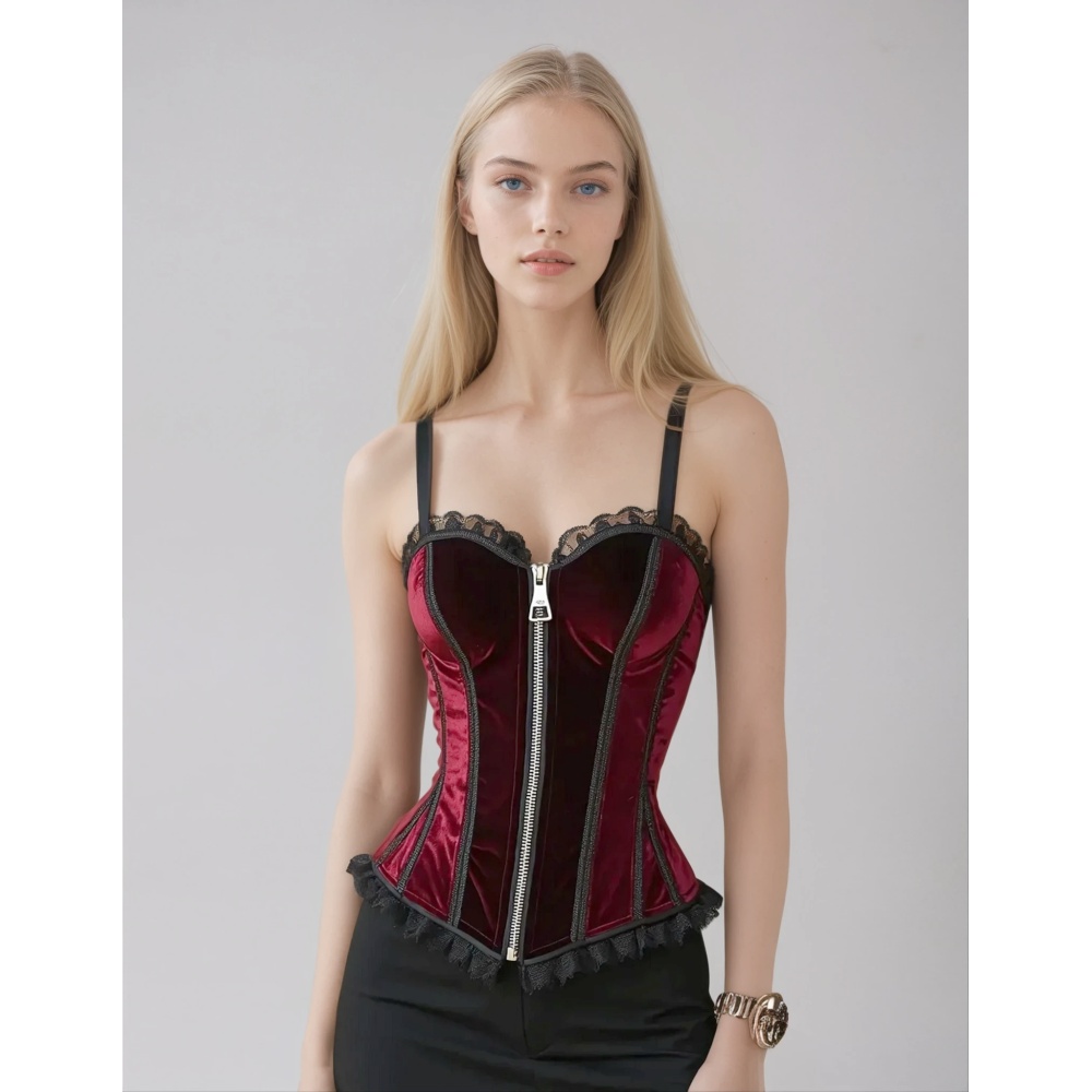 Attitude Corsets - Cecelia Vollbrust Korsett - Rot